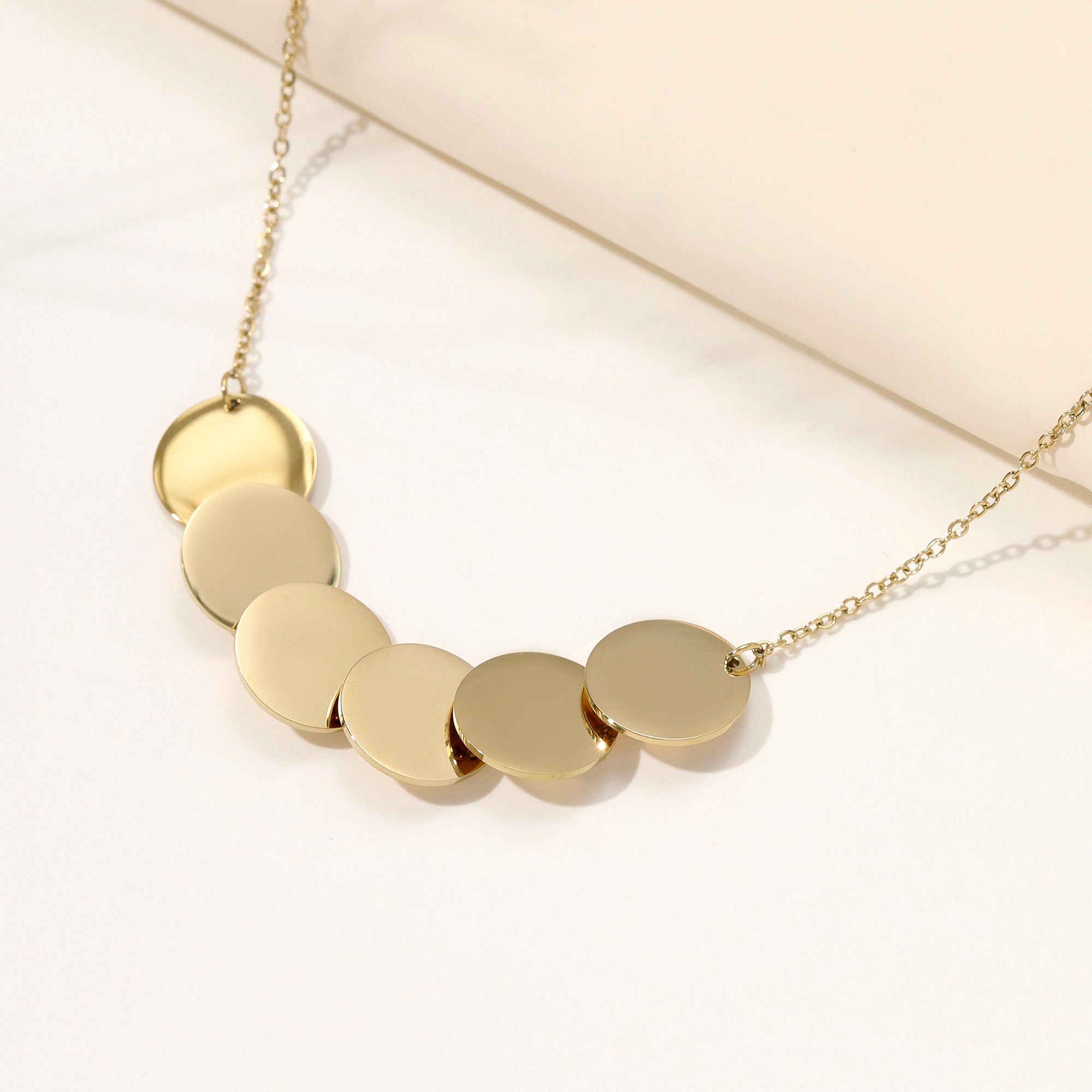 Titanium Steel D Link Chain Necklace Minimalist Pig Nose Waterproof Tarnish Free Jewelry For Women